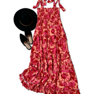 Ruffled Sweetheart - Maxi Dress
