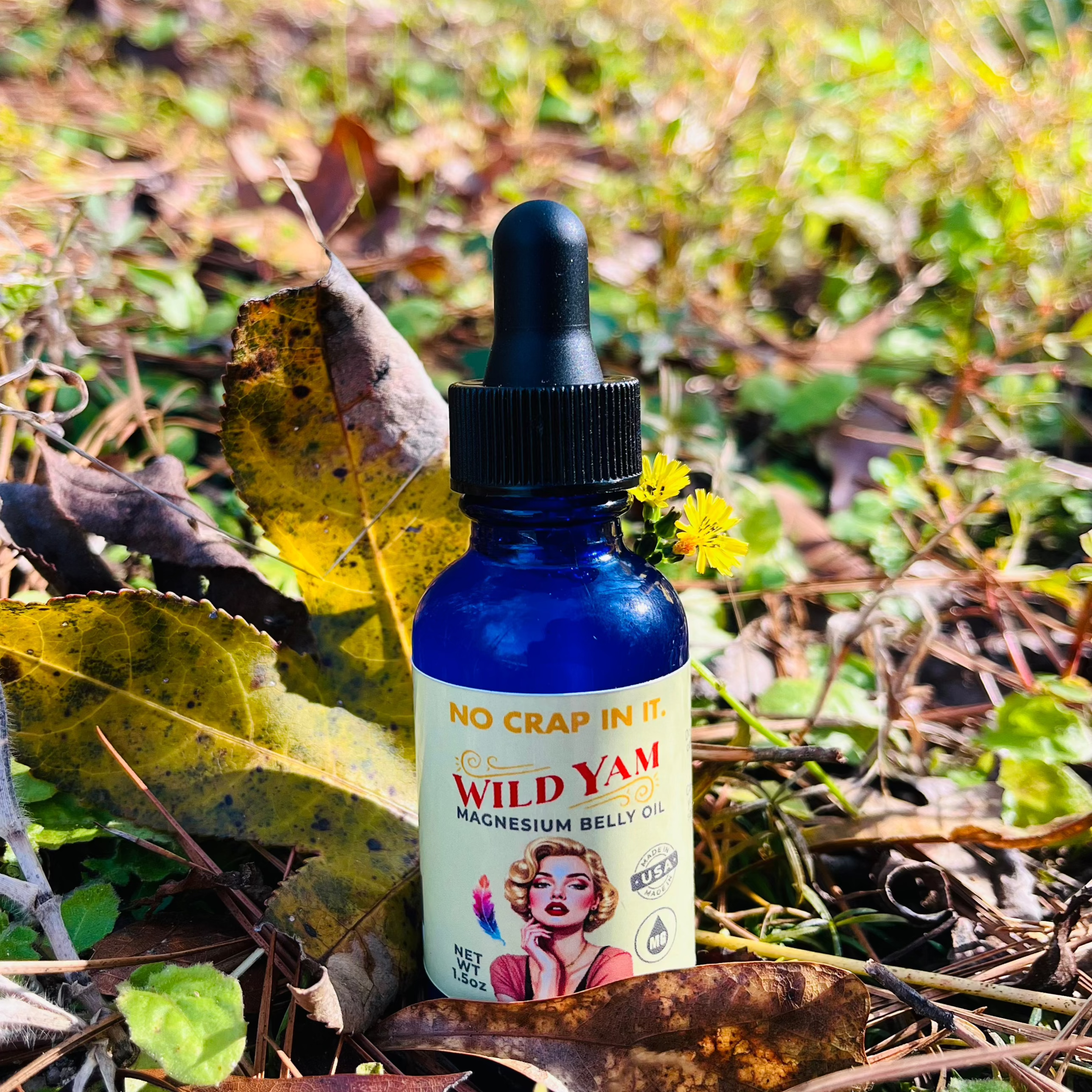 Wild Yam Belly Oil - Hormone Balancing and Magnesium in One!