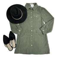 Cutie in Corduroy - Dress Jacket