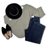 My Everyday Olive Long Sleeve