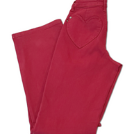 Scarlet Hearts Judy Blue Straight Leg