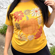 Daisy Pumpkin Graphic Tee