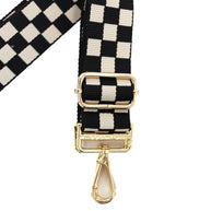 Lizzie Checkered Adjustable Bag Strap