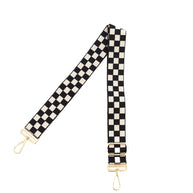 Lizzie Checkered Adjustable Bag Strap