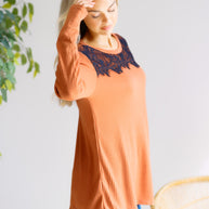 Falling Ember Knit Top