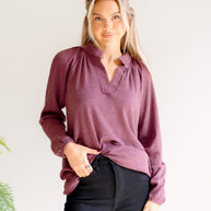 Mulberry Moon Thermal Top