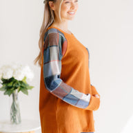 Plaid Intentions Top