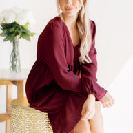 Burgundy Bliss Dress