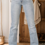 Judy Blue - Thermal Bootcut Jeans - must-have boutique jeans, drop shipped quickly from our USA-based warehouse.