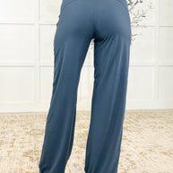 Leg Day Legends Straight Leg Bottoms in Code Blue