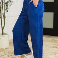 Listen Intently Textured Top and Pants Set