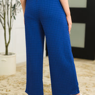 Listen Intently Textured Top and Pants Set