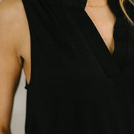 Lizzy Tank Top in Black