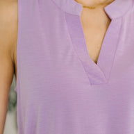 Lizzy Tank Top in Orchid Bloom