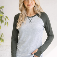 Look At The Time - Thumbhole Raglan