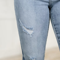 Marlena High Rise Shield Pocket Flare Jeans