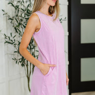 PREORDER: Mineral Wash Relaxed Tank Dress in Three Colors