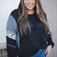 Moonstruck Laced Bubble Sleeve