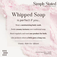 Coconut Milk + Mango Whipped Soap