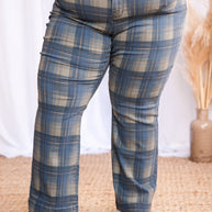 Perfectly Plaid - Judy Blue Straight Leg
