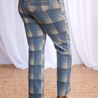Perfectly Plaid - Judy Blue Straight Leg