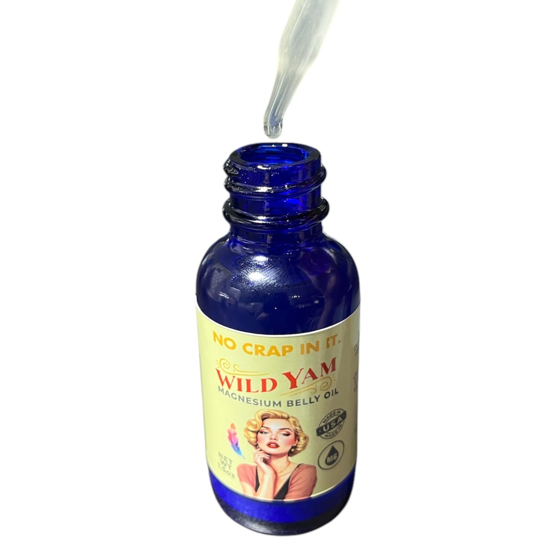 Wild Yam Belly Oil - Hormone Balancing and Magnesium in One!