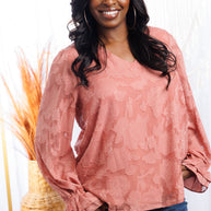 Pink Rose - Long Sleeve