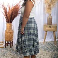 Playful In Plaid - Skirt