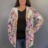 Pop Of Floral - Cardigan
