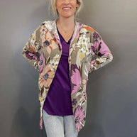 Pop Of Floral - Cardigan