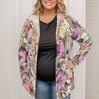 Pop Of Floral - Cardigan