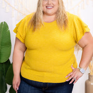 Queen Bee Ruffle Sleeve