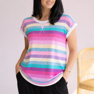 Rainbow Rays - Short Sleeve