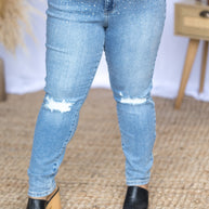 Rhinestone Beauty - Judy Blue Slim Fit