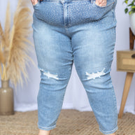 Rhinestone Beauty - Judy Blue Slim Fit