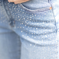 Rhinestone Beauty - Judy Blue Slim Fit