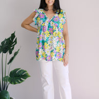 Petal Party Flutter Sleeve