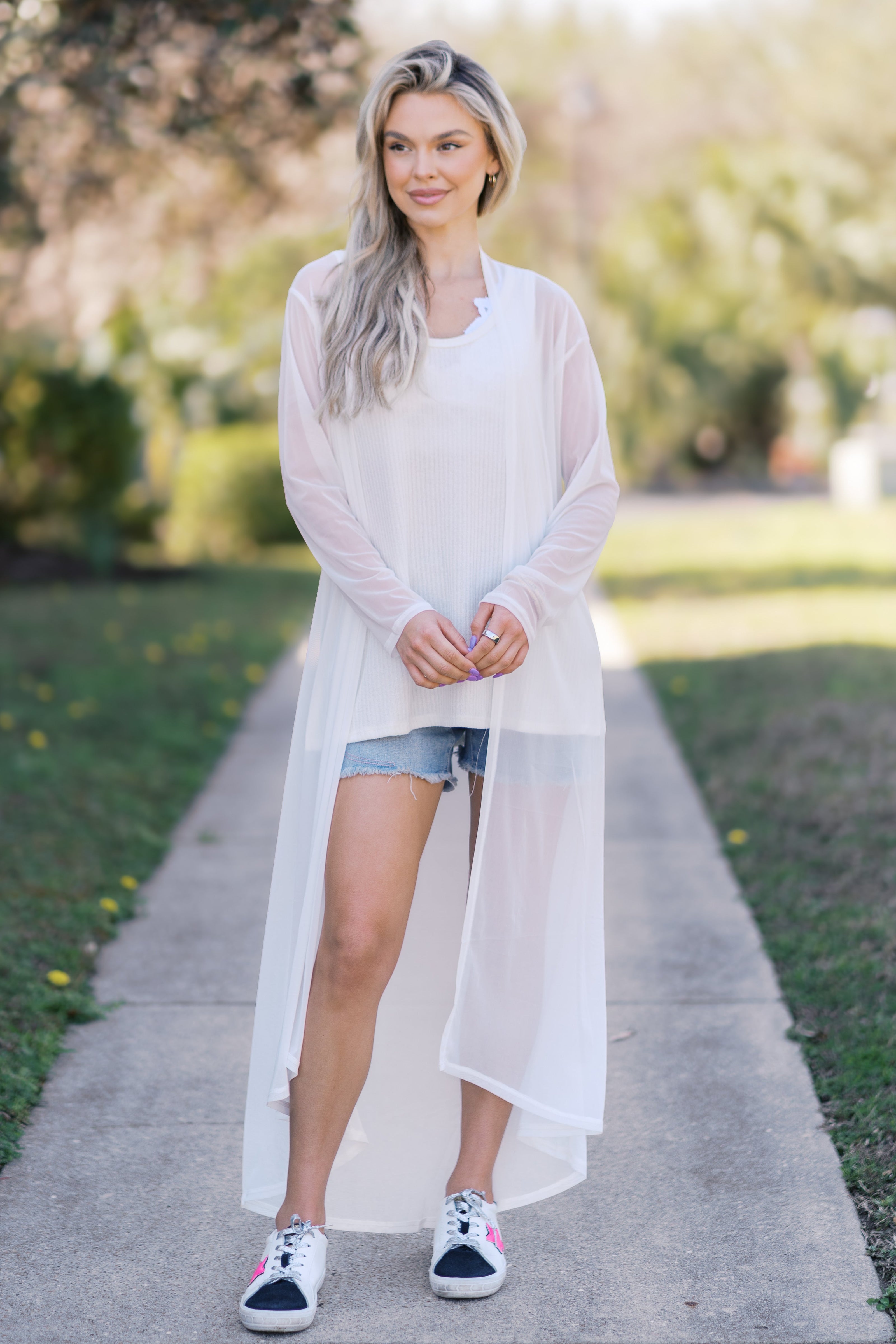 Ivory Breeze Cardigan