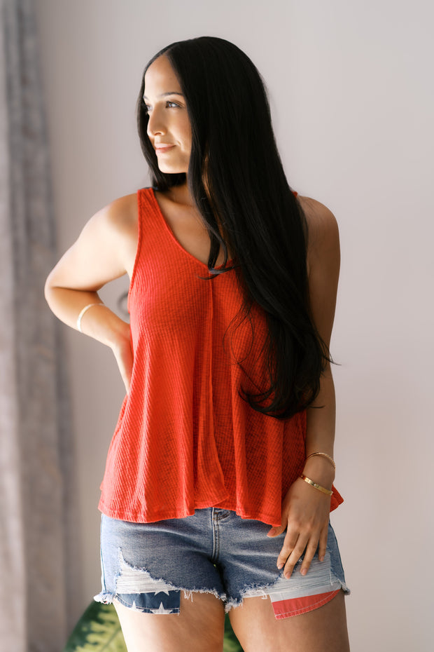 Firecracker Sleeveless Top
