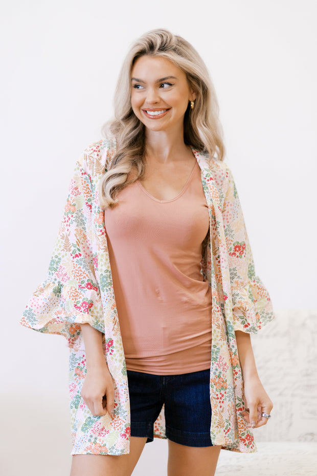 Sweet Bloom Kimono