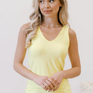 Yellow Timeless Basics Tank