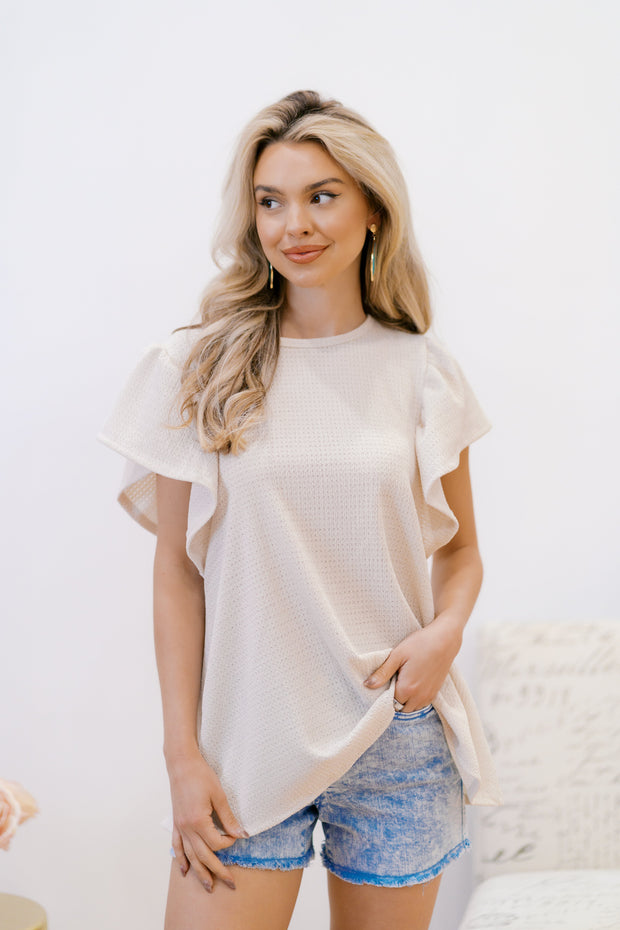 Elle Ruffle Top