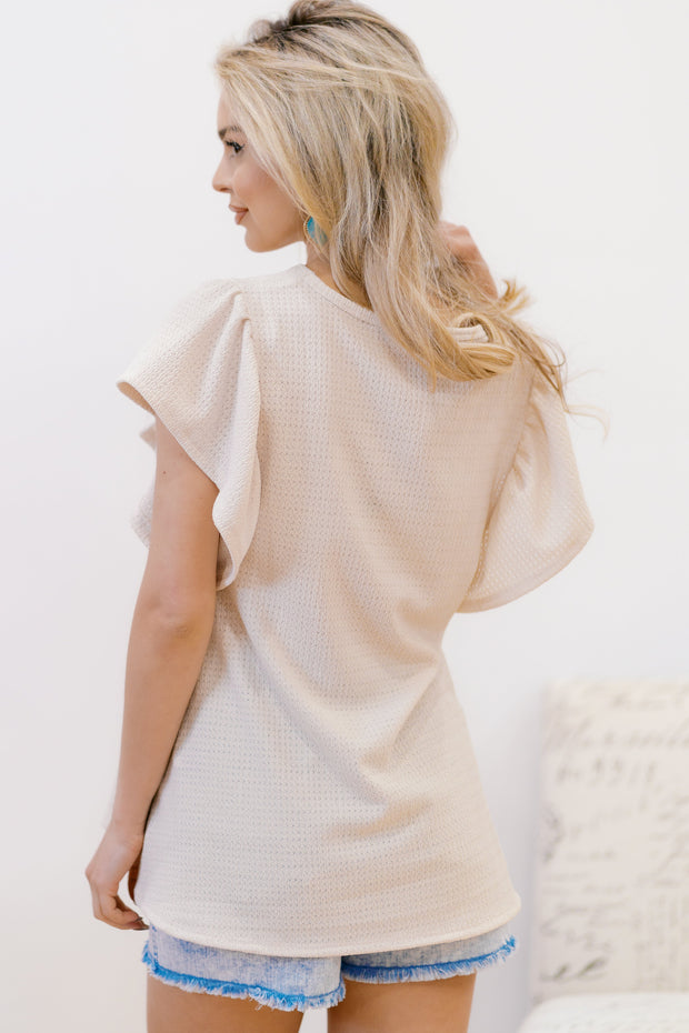 Elle Ruffle Top