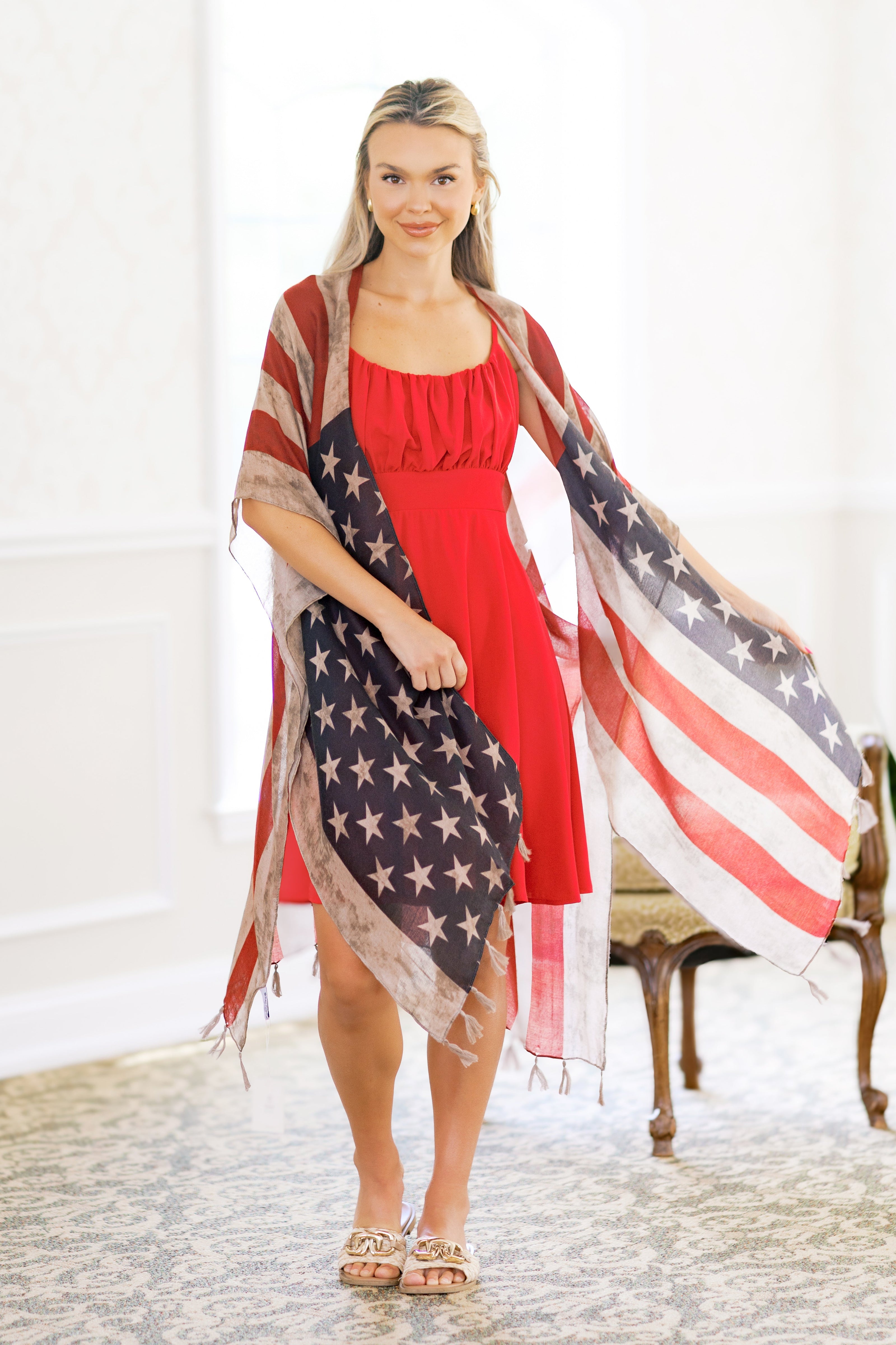 Land of the Free Kimono