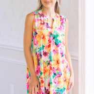 Tropical Bloom Dress