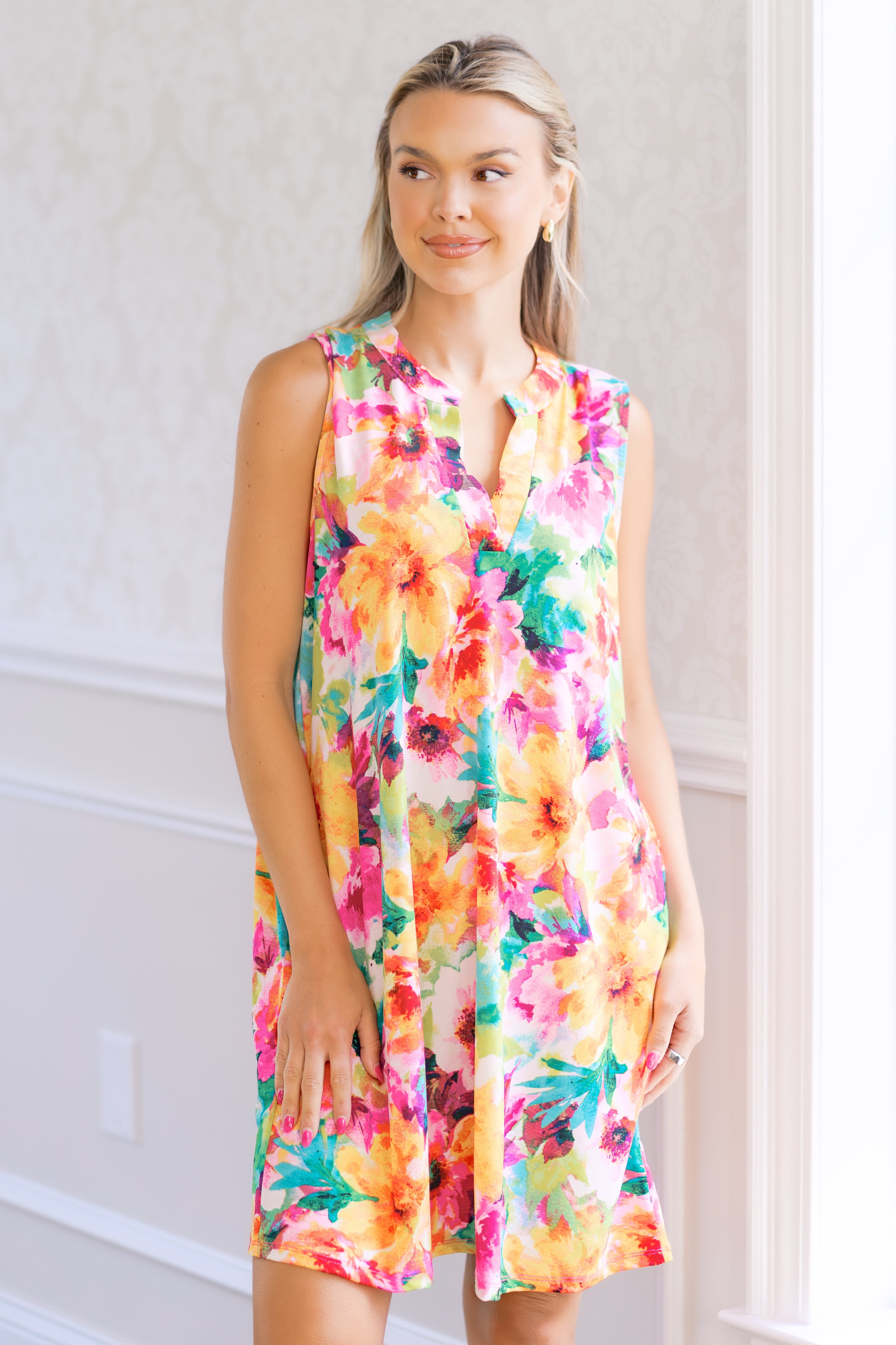 Tropical Bloom Dress