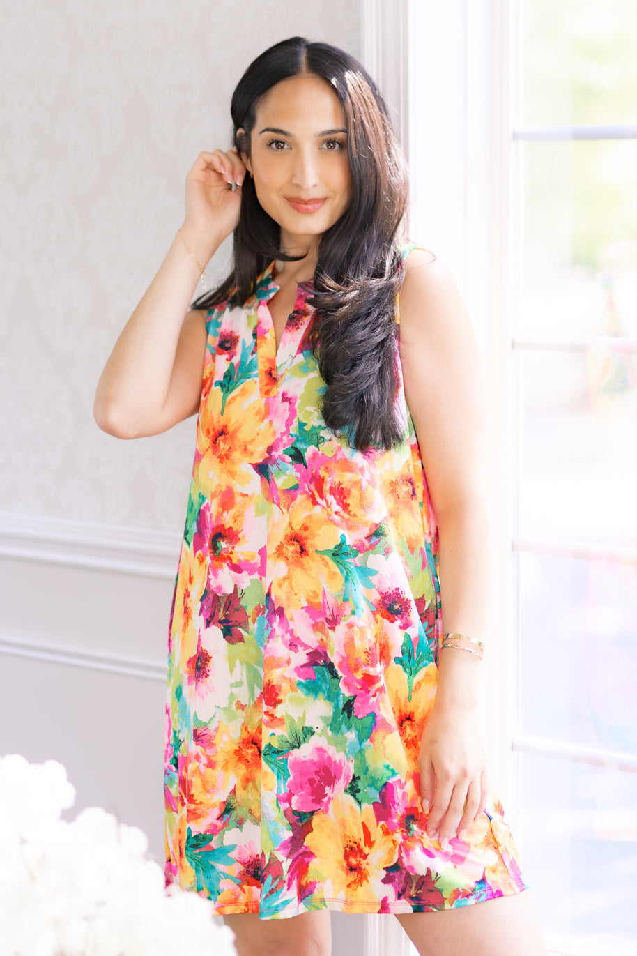 Tropical Bloom Dress