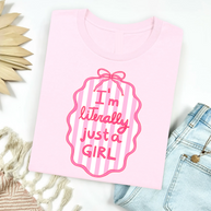 Just a Girl Graphic Tee