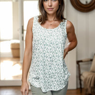 Serenely Beautiful Sleeveless Top