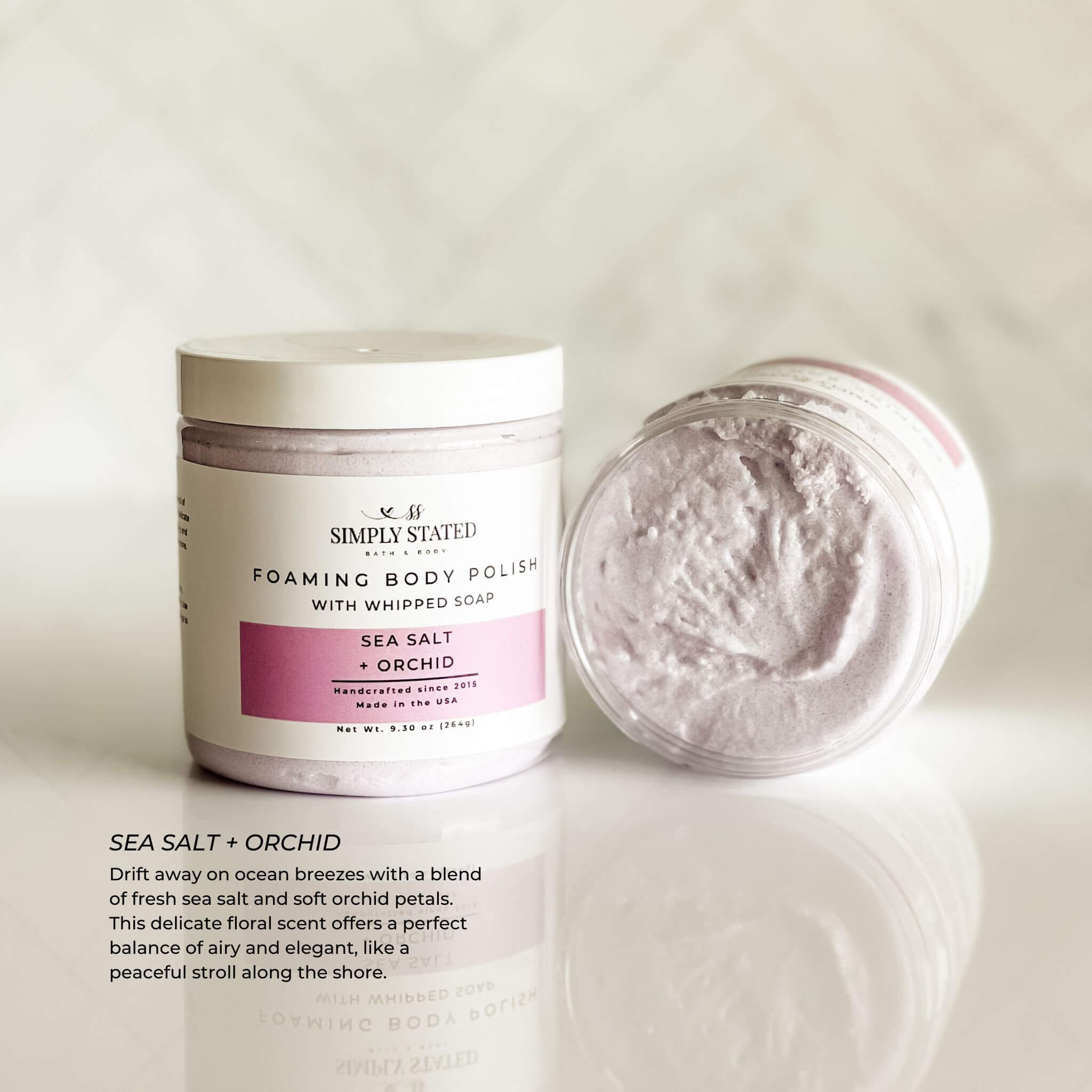 Signature Foaming Body Polish – 3-in-1 Cleanse, Exfoliate & Moisturize